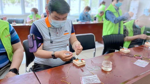 这个培训有意思 2021年大兴区残疾人职业技能提升培训之 手工艺品制作