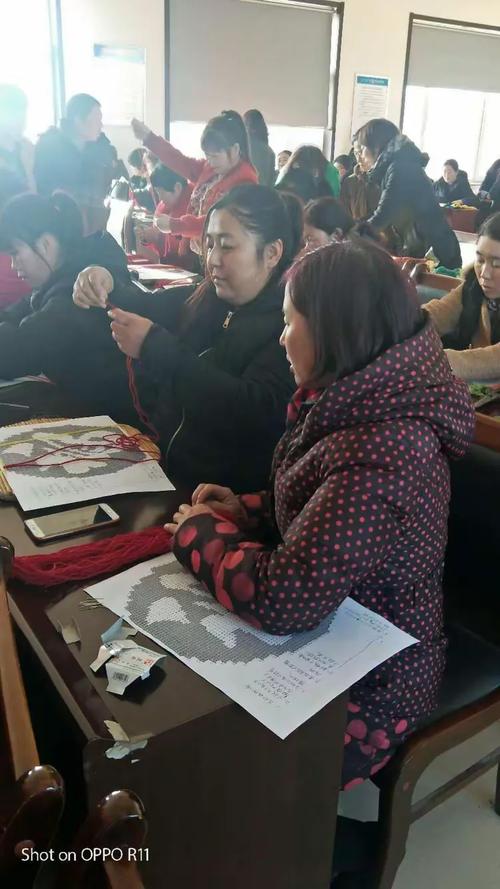 新镇妇联第一期手工艺品培训班开班啦!